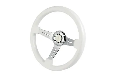  Boat Steering Wheel W/ Adapter 3 Spoke Boats With 3/4  Tapered Key Marine  • $144.99