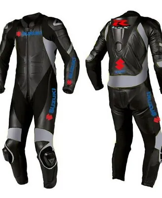 $309.51 • Buy Suzuki GSXR Mens Motorcycle Suit 1PC Leather Sport Motorbike BIker Racing Armour