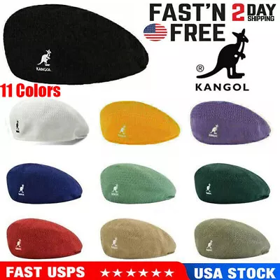 Kangol Breathable Beret Hat Summer Woven Casual Men Women Mesh Flat Foldable Cap • $7.99