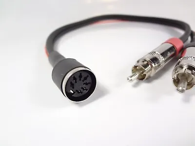 Clairmont Cable Bang Olufsen Turntable B&O 7-pin 5-pin DIN RCA Tonearm Cable • $19