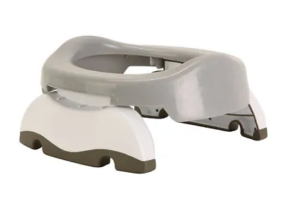 £21.95 • Buy Potette Plus 2 In 1 Portable Potty & Trainer Seat Grey With Liners & Travel Bag 