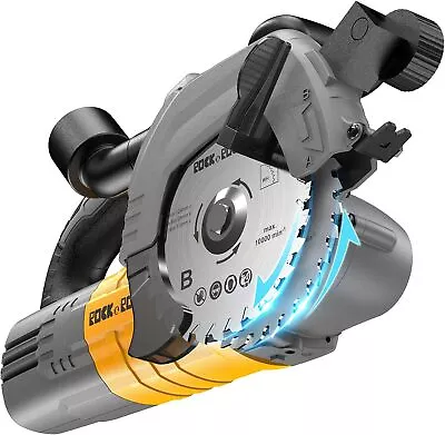 Rock&Rocker Metal Dual Blade Hex Electric Circular Saw For Tile Marble Cutting • $49.99