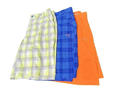 Puma Golf Shorts Lot Of 3 Size 34 Sport Lifestyle • $45