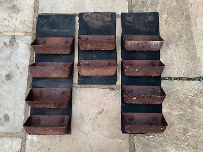 Vintage Conveyor Belt Wall Hanging Trough Planter Garden Living Wall • £40