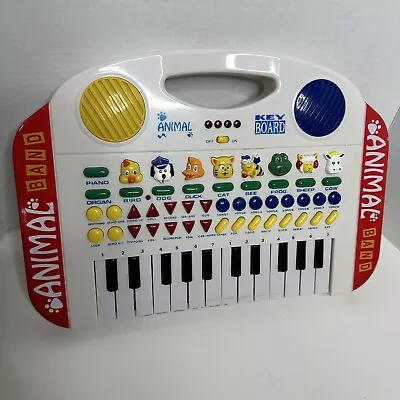 Vintage DJ Toys Kids Animal Band Electric Keyboard Piano Pre-owned Works • $48