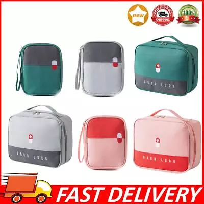 Outdoor Emergency Medical Bag First Aid Drug Storage Bags Survival Kit Equipment • £4.10
