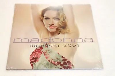 MADONNA 2001 CALENDAR  Designed By John Coulter ~Factory Sealed~ Excellent Paper • $24.99