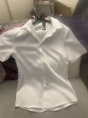 River Island Mens Small Egyptian Cotton Shirt NEVER BEEN WORN • £12.50