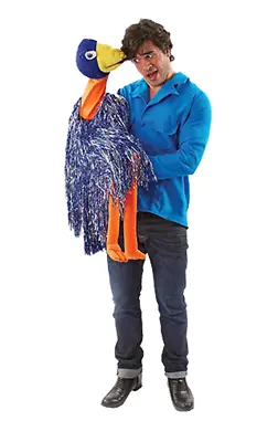 Orion Costumes Mens Rob And Emu Bird Ventriloquist Puppet TV Fancy Dress • £54.99