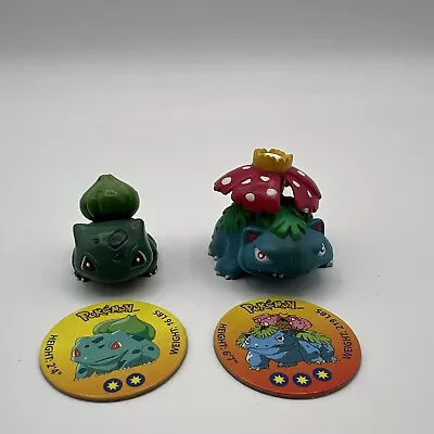 Tomy Pokemon Bulbasaur & Venusaur 2” Mini Figure CGTSJ Nintendo Vintage • $30