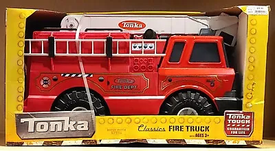 NEW IN BOX:   Tonka No.5 Red Fire Truck W/ Bucket Extension Ladder Hasbro READ • $151.96