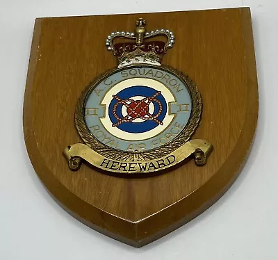 Raf/ Royal Air Force A.c Squadron  Wall Plaque/ Crest /shield. • £18