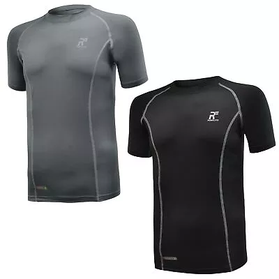 RunFlyte Men's Flyte Compression Short Sleeve Tshirt Running Base Layer Gym Yoga • $9.95