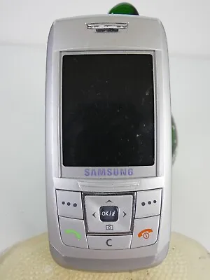 Samsung SGH E250 Mobile Phone Vintage No Battery Untested For Parts • £9.99