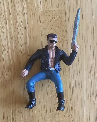 Vintage The Protector Action Figure Motorcycle Rider • $18.99