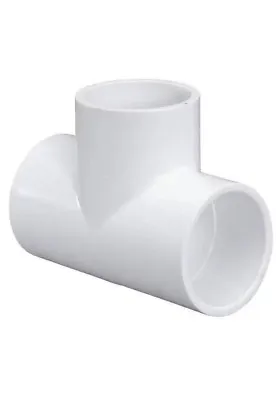 1-1/2  Socket PVC Tee Sched 40 • $7.49