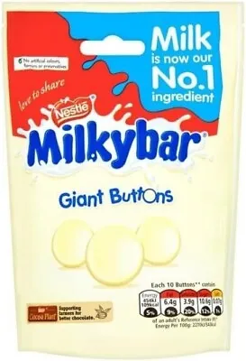 Nestle Milkybar Buttons Pouch 94g Delicious Tasty Treat Gift Hamper For Xmas • £35.71