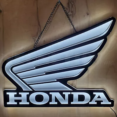 Honda LED Sign Motorcycle Wings CBX Racing 2024 Neon Supercross Motocross Lamp • $239