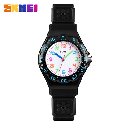 Skmei Kids Boys Girls Children First Watch Easy Tell Time Learning Wristwatch  • £9.99