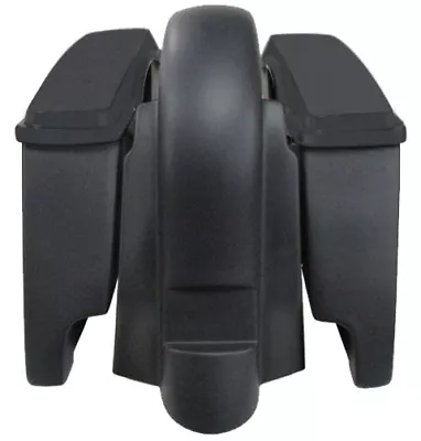stretched saddlebags and fender