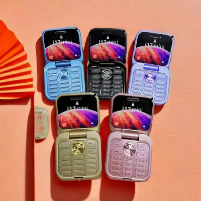 Mini Unlocked Mobile Phone Dual SlM Card Flip Cellphone Speed Dial Vibrate 2024 • $36.08