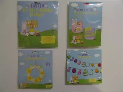 £2.99 • Buy Easter Fun Activity Make Your Own Felt Bunny Basket, Daffodil Wreath Or Garland