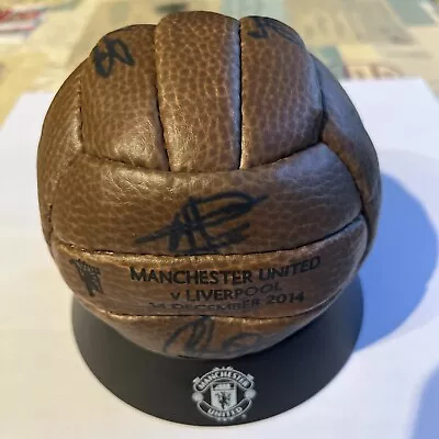 Manchester United/Man Utd Rare Signed Match Day VIP Ball • £77.40