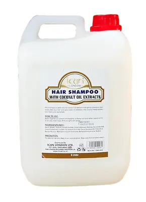 Ican London Coconut Jelly Shampoo 5 Litres Fast Dispatch • £14.99