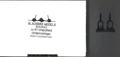 Blackbird Models 1/48 JUNKERS Ju-87 STUKA UNSPATTED UNDERCARRIAGE Resin Set • $6.50