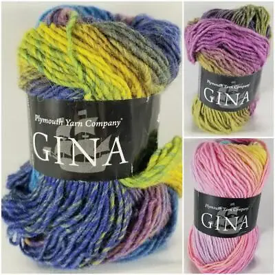 Plymouth Yarn Gina 100% Wool 109y 50g 1.76oz • $6.90