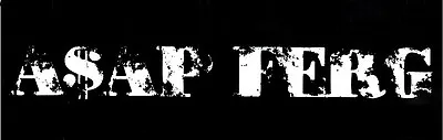 A$AP FERG Trap Lord Ltd Ed Sticker +BONUS Rap Hip-Hop Stickers! ASAP MOB ROCKY • £8.54