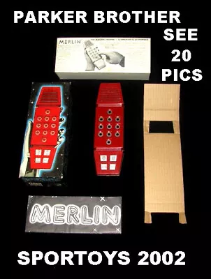 Vtg 1978 Merlin  Electronic Wizard Game W/ Instruction And Original Box Work VGC • $49.99