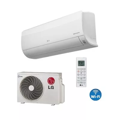 LG 2.5Kw Air Conditioning Unit Deluxe High Wall System 20m² Area 9000Btu • £995.99