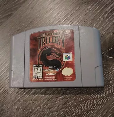 Mortal Kombat Trilogy 64 (Nintendo 64 1996) Authentic Cartridge  • $32.95