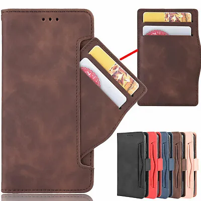 For OnePlus Nord N10 5G / N100 Flip Leather Magnetic Card Slot Wallet Case Cover • $13.20