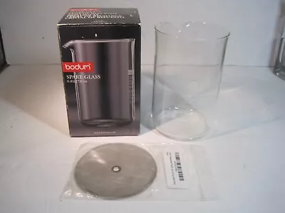 £24.70 • Buy Bodum Spare Glass 0.81 L  27 Fl. Oz. Made In Germany With Spare Filter