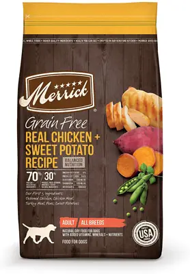 Merrick Grain Free Dry Dog Food - Variety Flavors • $92.98