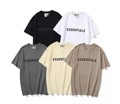 NEW Loose Round Neck Short Sleeve T-Shirt Mens Womens Basic Casual Top • $26.50