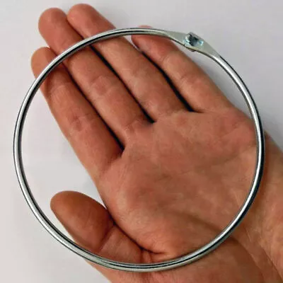 125mm Extra Large Key Ring Split Ring Jailers Key Ring - Strong/Holds 50+ Keys • £2.27