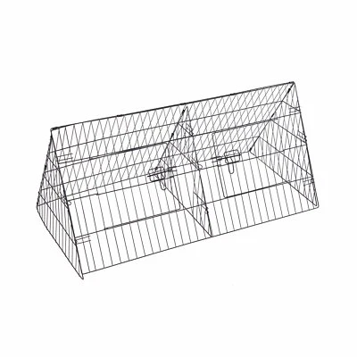 £33.99 • Buy NEW! 48  Metal Triangle Rabbit Guinea Pig Pet Hutch Run Cage Playpen