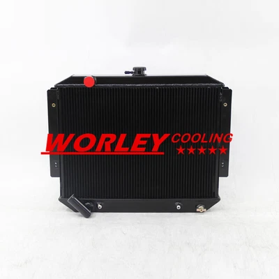 Aluminum Radiator For Mitsubishi Pajero NH NJ NL NK 3.0 V6 Petrol AT 91-97 BLACK • $192.40