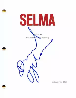 David Oyelowo Signed Autograph Selma Full Movie Script As Martin Luther King Jr • $249.60