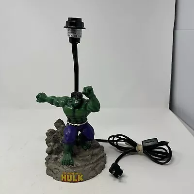 Westland Incredible Hulk Marvel Sculpted Desk Lamp Rare 22907 No Shade • $99.95