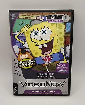 SPONGEBOB FOR VIDEONOW XP SYSTEM SB 9 Hall Monitor Jellyfish Jam VG Condition • $6.99