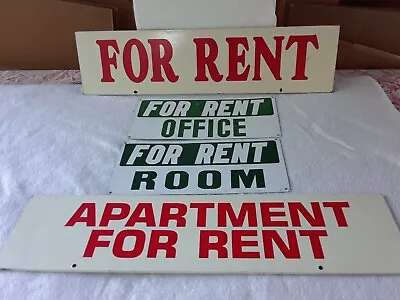$85 • Buy  (4) Display Signs: For Rent, Apartment For Rent, Rent Room, Rent Office
