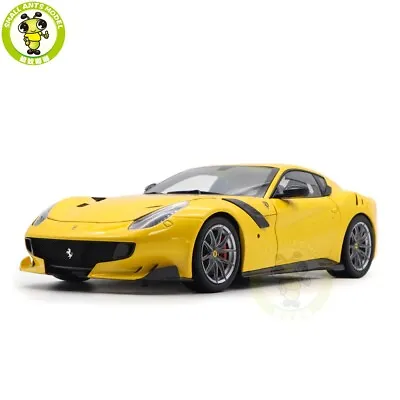 1/18 Ferrari F12 TDF Giallo Tri-strato BBR 182100 Diecast Model Toys Car Gifts • $365.42