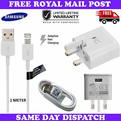 £2.69 • Buy Fast Charger Plug & USB Data Cable For Galaxy Tab A A6 10.1 2016