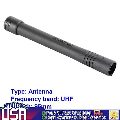 1x Car Radio 95mm Short Antenna UHF For Vertex VX-160 VX-400 VX-231 VX-428 Radio • $8.85