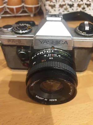 Yashica Fx-d With 200mm Zoom Lens • £100