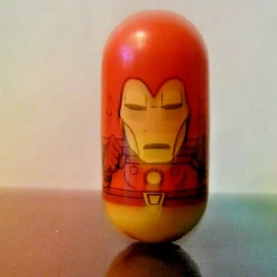 Marvel Mighty Beanz 2004 #9 IRON MAN Bean Retired Mint OOP • $2.36